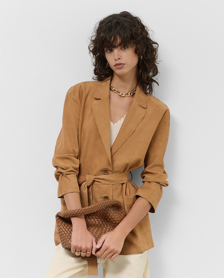 chaqueta ante